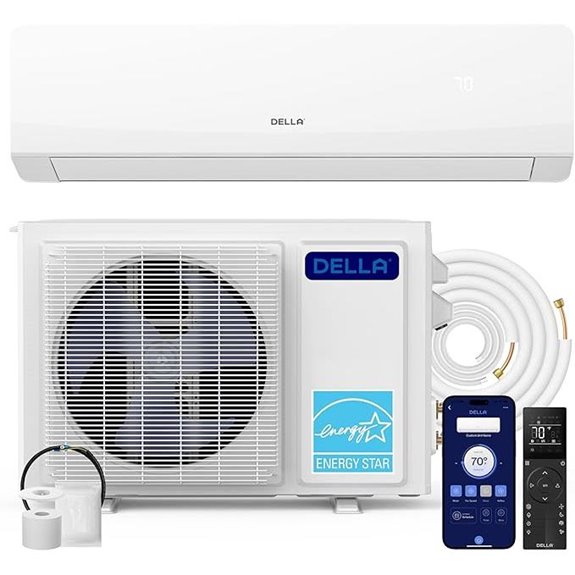 DELLA Serena 12000 BTU Mini Split AC & Heat