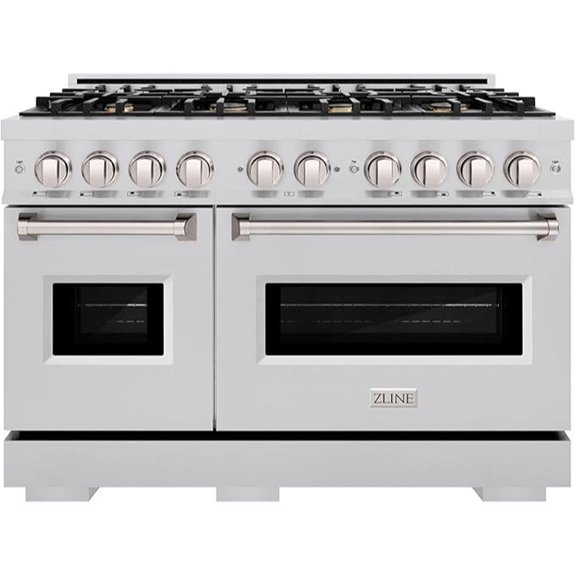 ZLINE 48 Dual Fuel Range with Double Oven