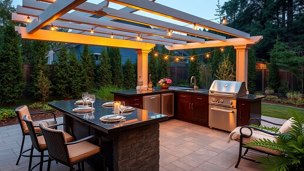 durable functional outdoor kitchens