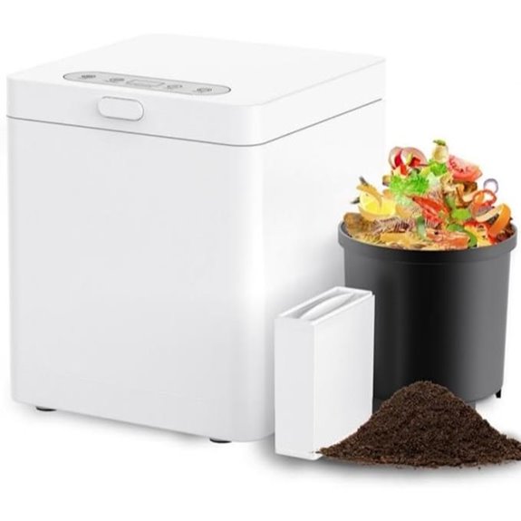 3L Electric Kitchen Compost Bin with Digital Display