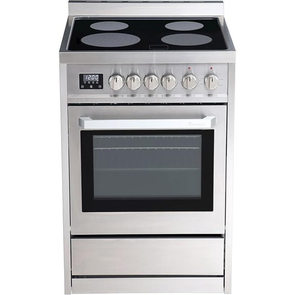 Rangaire 24 Electric Range with Convection and Timer