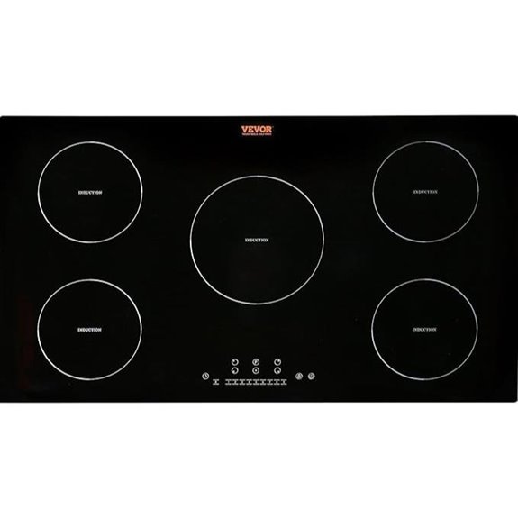 VEVOR 5-Burner Electric Induction Cooktop with Touch