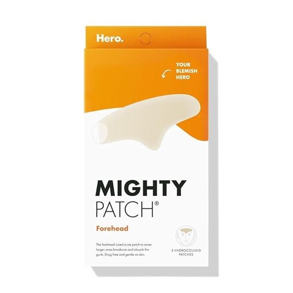 Hero Cosmetics Mighty Patch Forehead Acne Patches (5 Count)