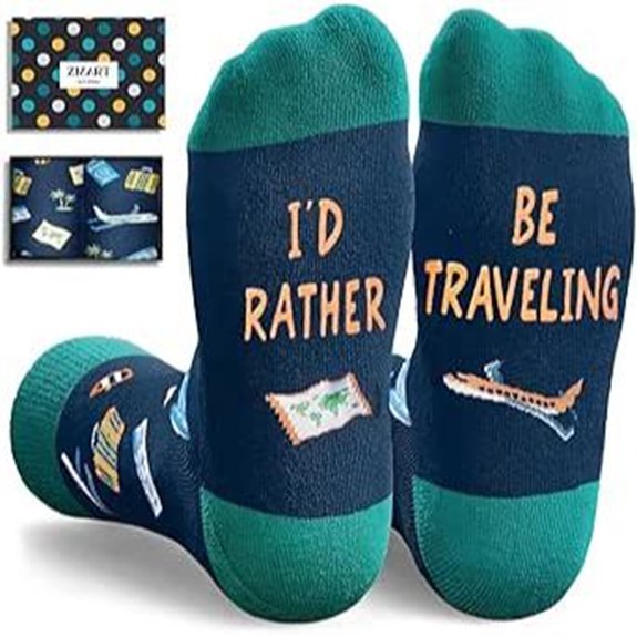 Zmart Funny Appreciation Socks for Men & Women