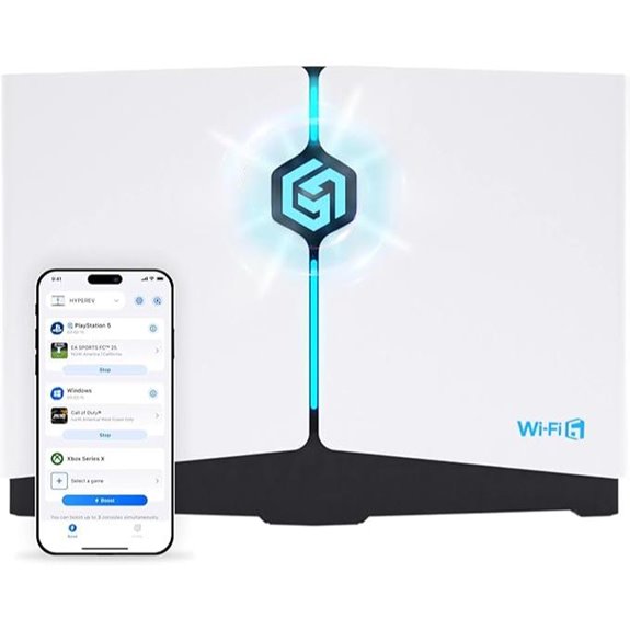 Gaming Router WiFi Booster with WiFi 6 and Subscription