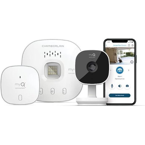 CHAMBERLAIN myQ Smart Garage Camera & Hub Bundle