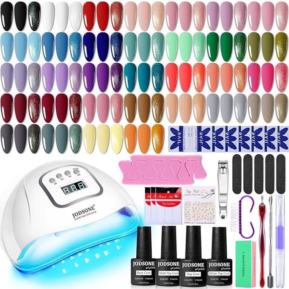 JODSONE Gel Nail Polish Kit with UV Light
