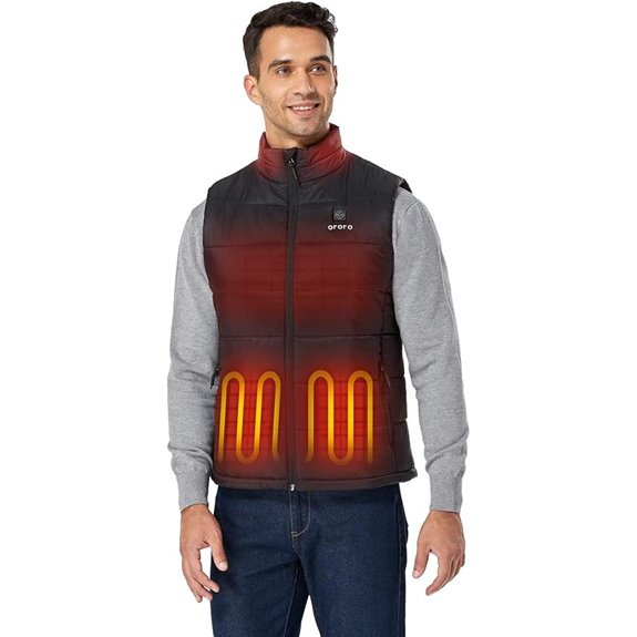 heated puffer vest usb