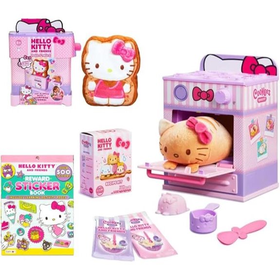 Cookeez Hello Kitty Scented Plush Oven Playset