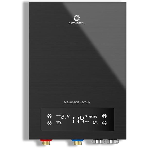 Airthereal 27kW Tankless Water Heater for Multiple Showers
