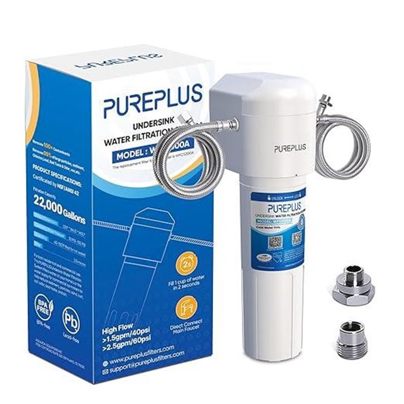 PUREPLUS Under Sink Water Filter System (22,000 Gallons)