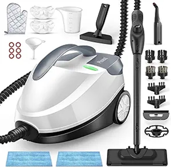 Steam Cleaner with 28 Accessories 1800W Multi-Purpose