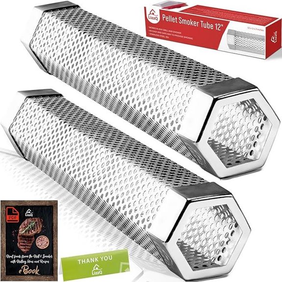 Premium Pellet Smoker Tube (Set of 2)