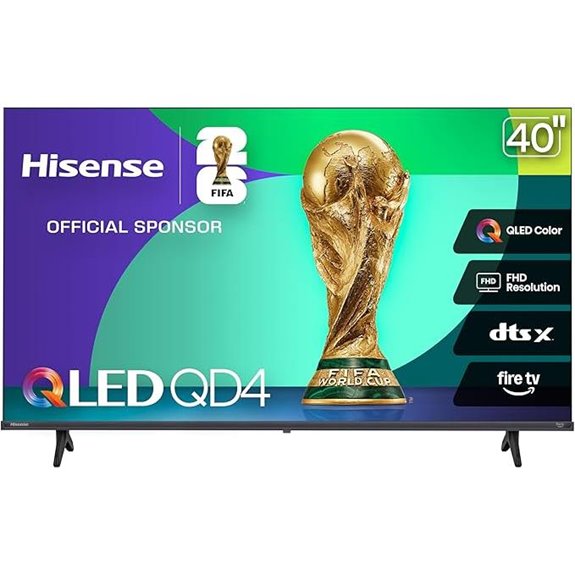 Hisense 40-Inch QD4 Series QLED Smart Fire TV
