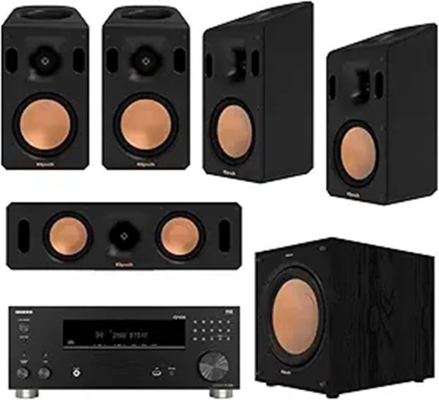 Klipsch Cinema System & Onkyo 9.2 AV Receiver Bundle