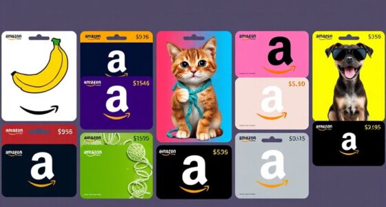 humorous amazon gift card designs