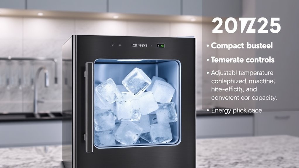 ice maker size and type
