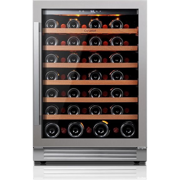 Ca'Lefort 24 54-Bottle Wine Cooler with Glass Door
