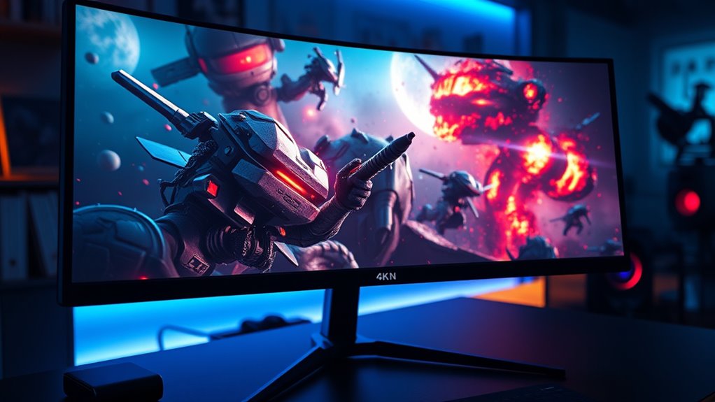 key gaming monitor features