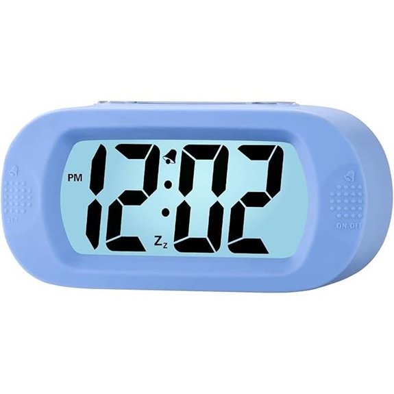 Plumeet Kids Alarm Clock with Night Light and Snooze