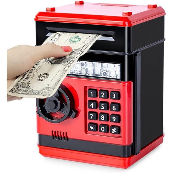 Refasy Electronic Piggy Bank for Kids Ages 3-12