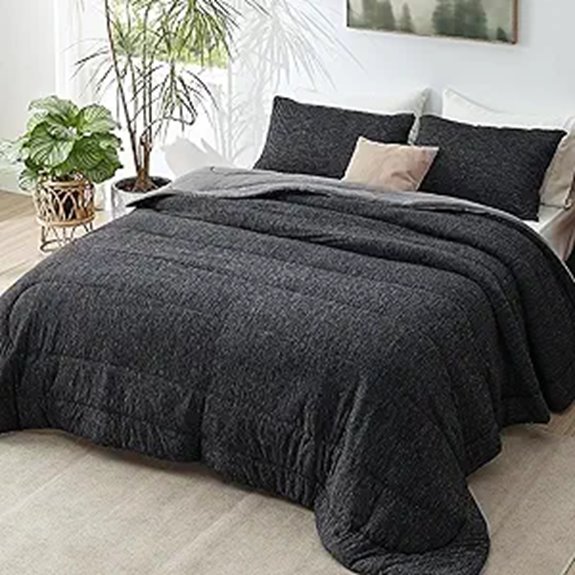 Bedsure King Comforter Set with Pillow Cases