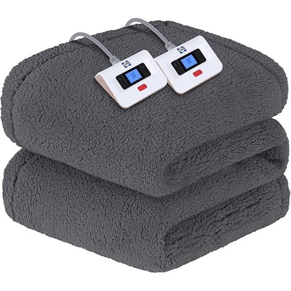 Sealy King Size Electric Blanket with Dual Controls
