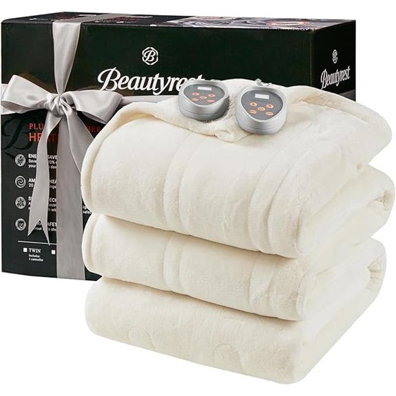 Beautyrest Heated Blanket with 20 Settings King Size
