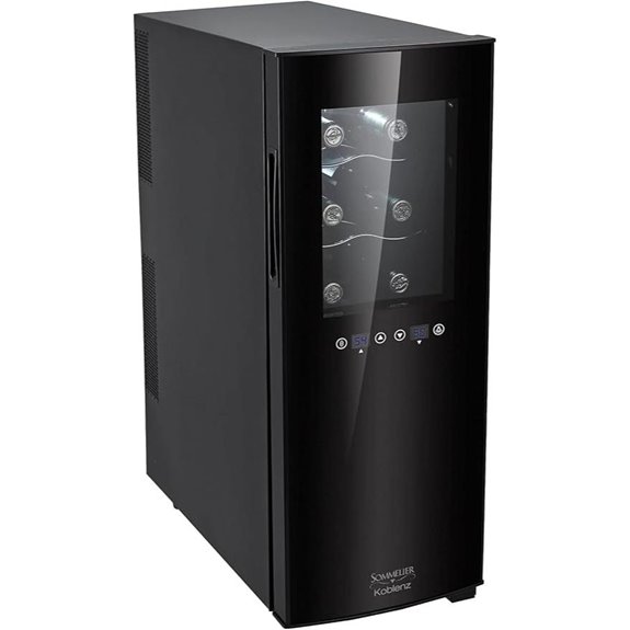 Koblenz 12-Bottle Dual Zone Wine Cooler