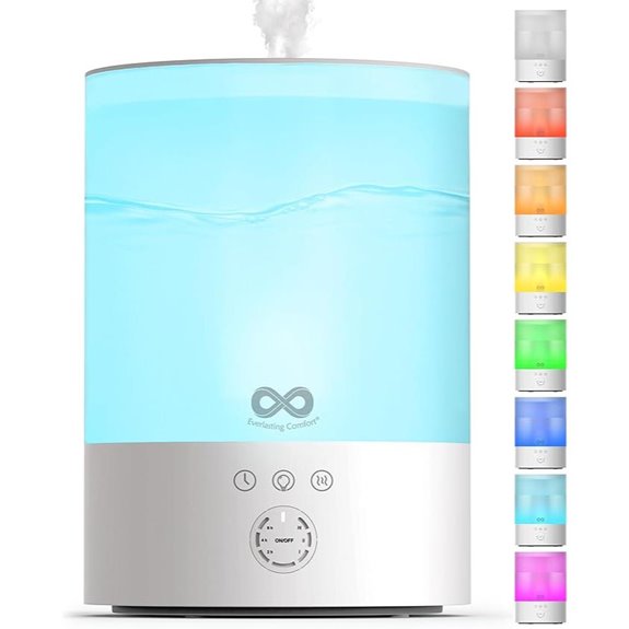 Everlasting Comfort 2.5L Cool Mist Humidifier with Timer