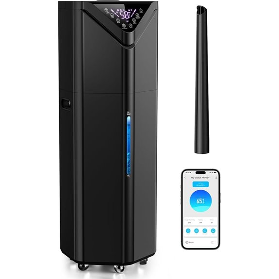 5Gal Large Room Humidifier with Remote & Auto Timer