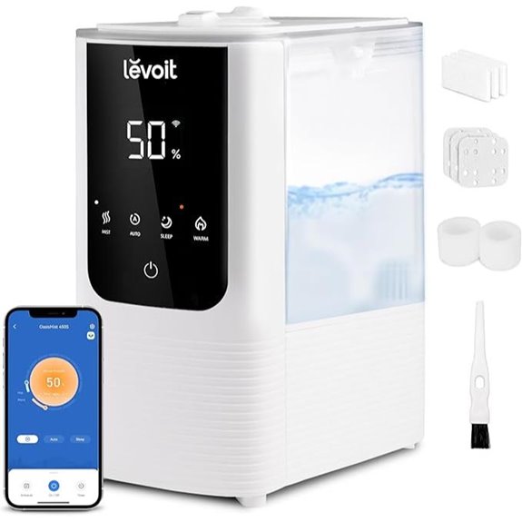 LEVOIT OasisMist 4.5L Humidifier with Smart Features
