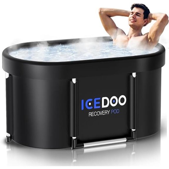 Upgrade XL 129 Gal Oval Cold Plunge Tub