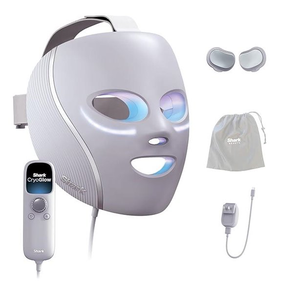 Shark CryoGlow LED Face Mask with Remote