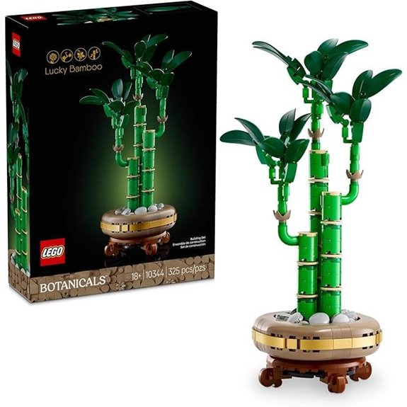 LEGO Botanicals Lucky Bamboo Indoor Decor Gift