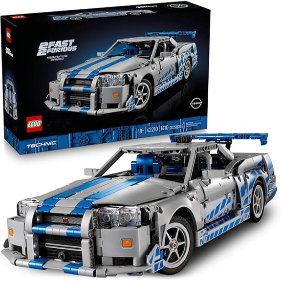 LEGO Nissan Skyline GT-R (R34) Car Kit