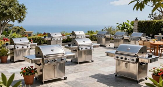 luxury outdoor grill options