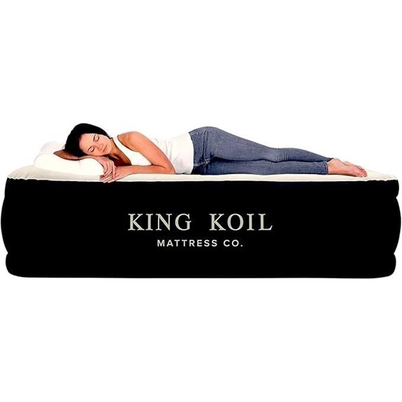King Koil Luxury Queen Air Mattress with Pump