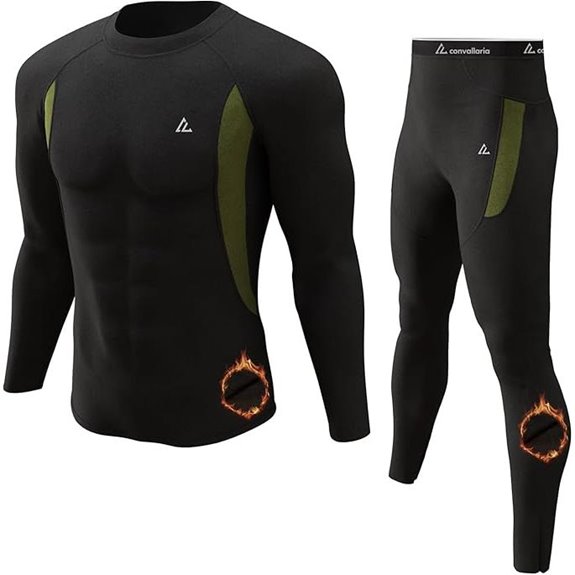 Convallaria Thermal Long Johns Set for Men