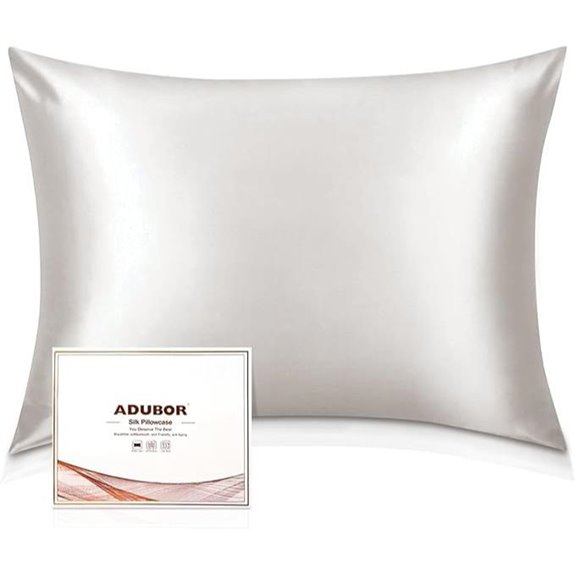 mulberry silk ivory pillowcase