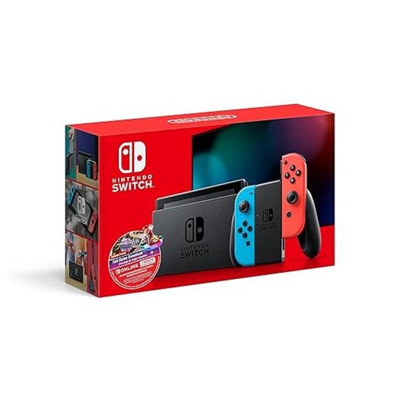 Nintendo Switch with Joy-Cons & Mario Kart 8 Deluxe Bundle