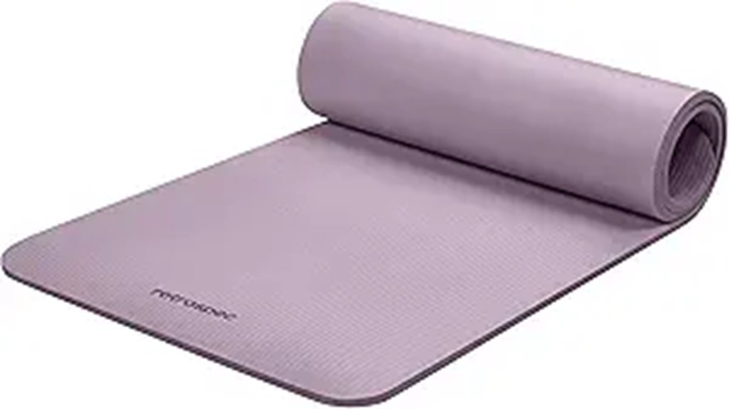 Retrospec Solana Yoga Mat with Strap Non-Slip 72x24