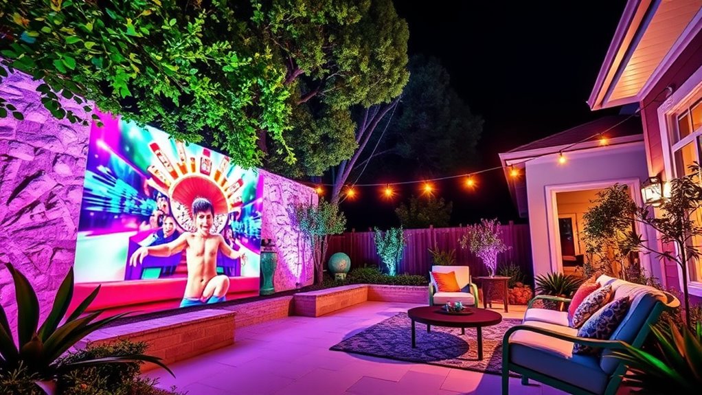 outdoor projector selection criteria