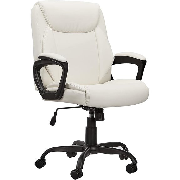 padded office desk chair