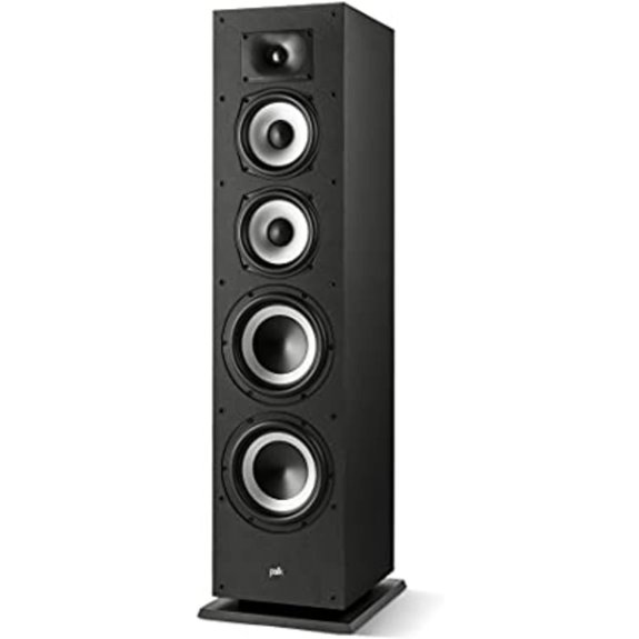Polk XT70 Tower Speakers with Dolby Atmos Black