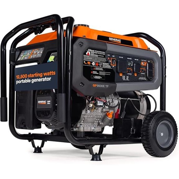 Generac 12,500W Tri-Fuel Portable Generator with Electric Start