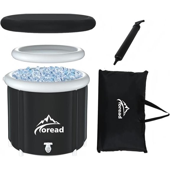 TOREAD XL Portable Cold Plunge Tub with Carry Bag