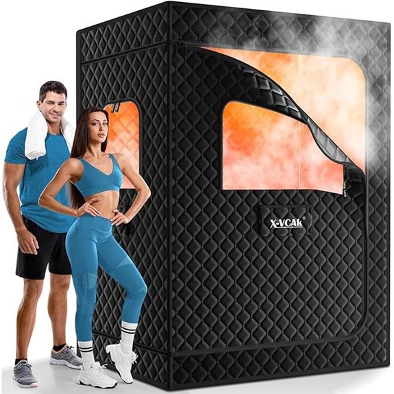 Two-Person Portable Steam Sauna Tent