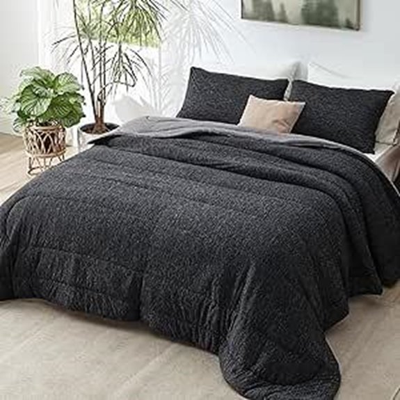 Bedsure Queen Comforter Set with Pillow Cases