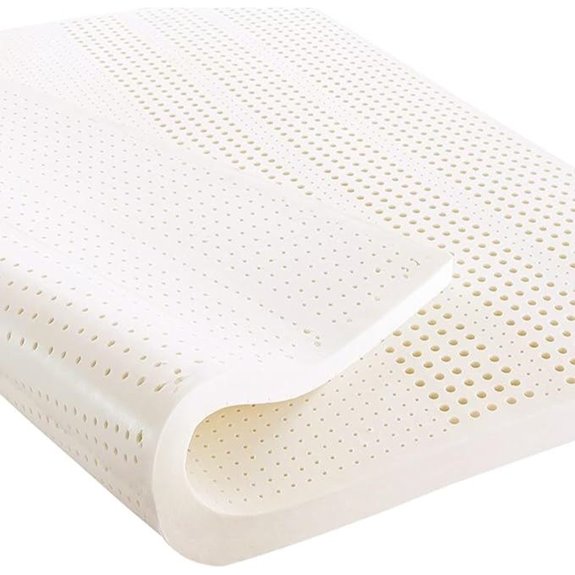 Talatex Natural Latex Mattress Topper Queen 2 Inches
